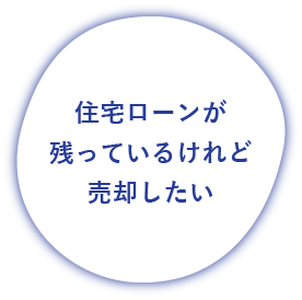 住宅ローンが残っているけれど売却したい